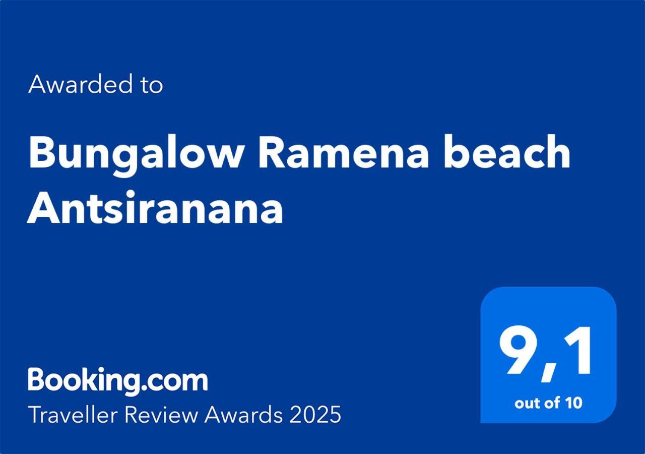 Bungalow Ramena Beach Antsiranana Andjamen Bagian luar foto